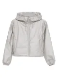 Rains hooded puffer jacket - Grey