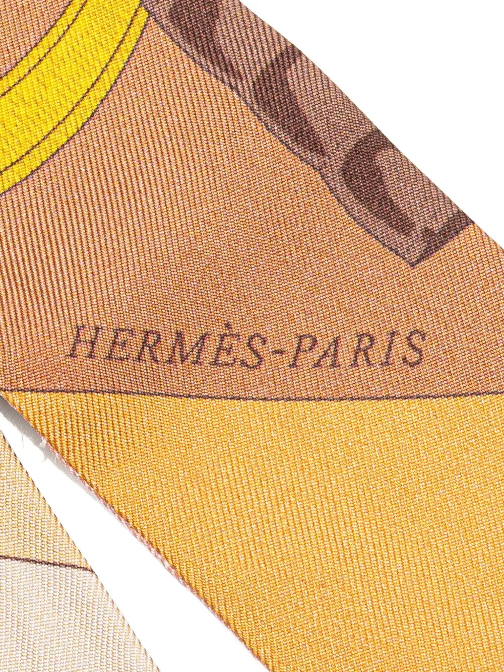 Hermès Pre-Owned 2000-2025 Grand Apparat シルク ツイリー