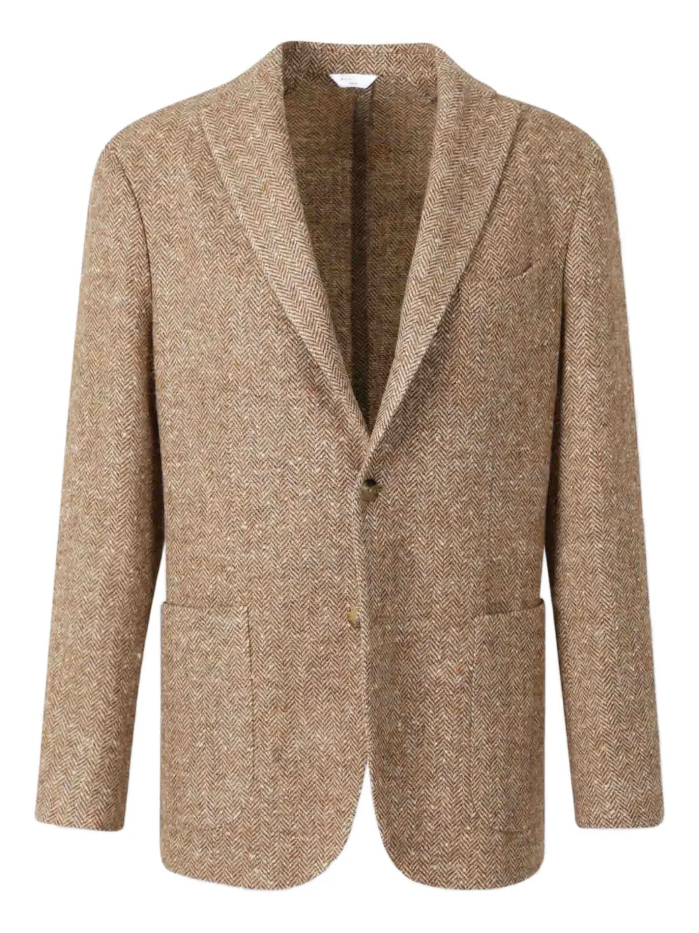 Boglioli herringbone wool jacket | Neutrals | Image 1