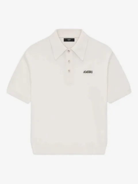 AMIRI polo Spirit à manches courtes