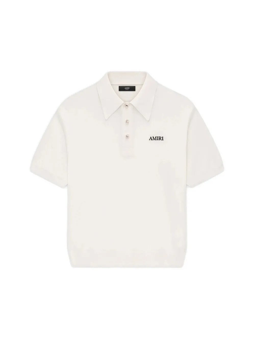 AMIRI Spirit short-sleeve polo shirt - Wit