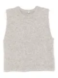 R13 Deep Armhole vest - Grey
