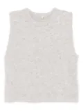 R13 Deep Armhole vest - Grey