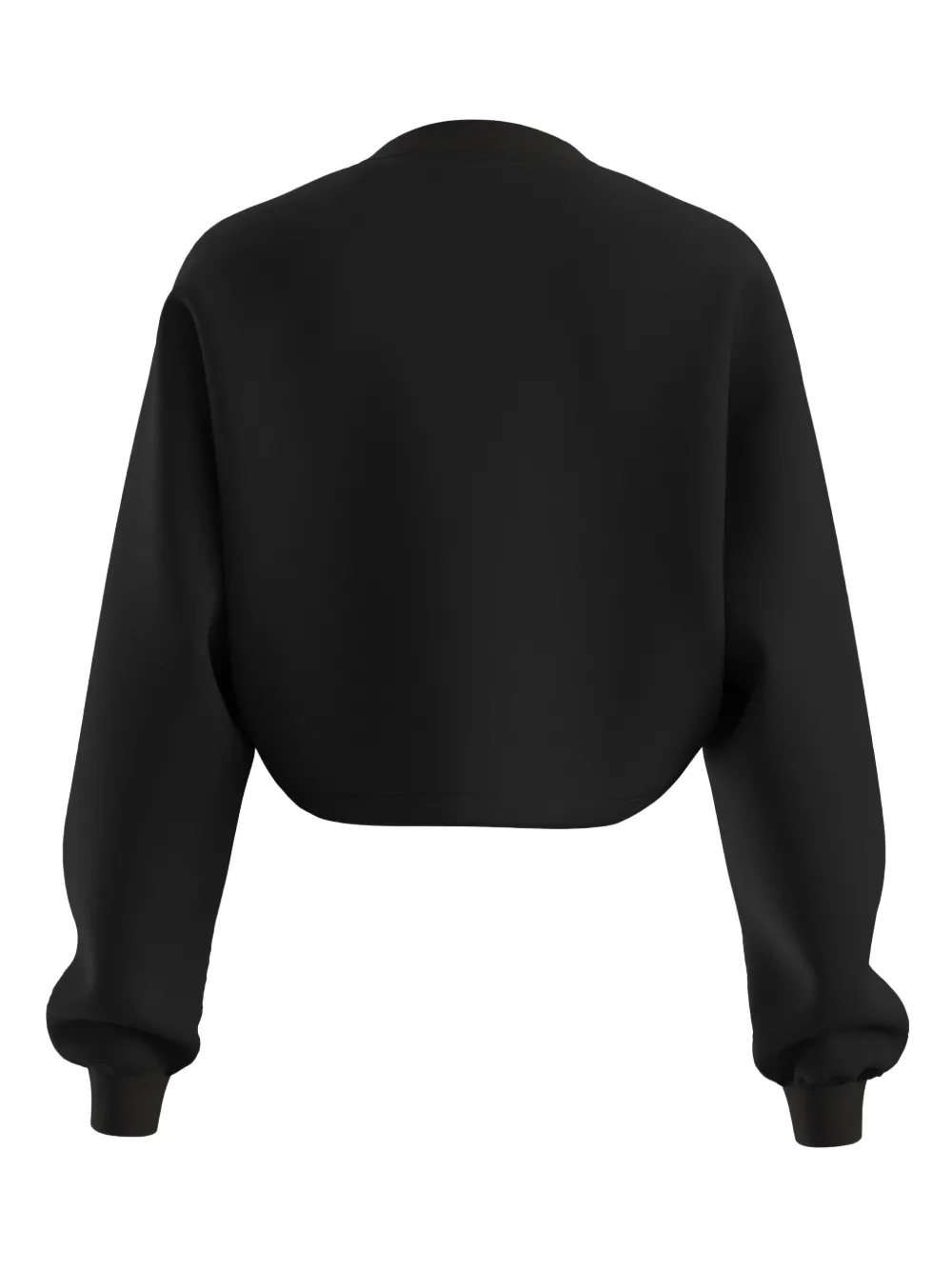 HUGO chain-embellished cropped sweatshirt | Sweaters | Image 2