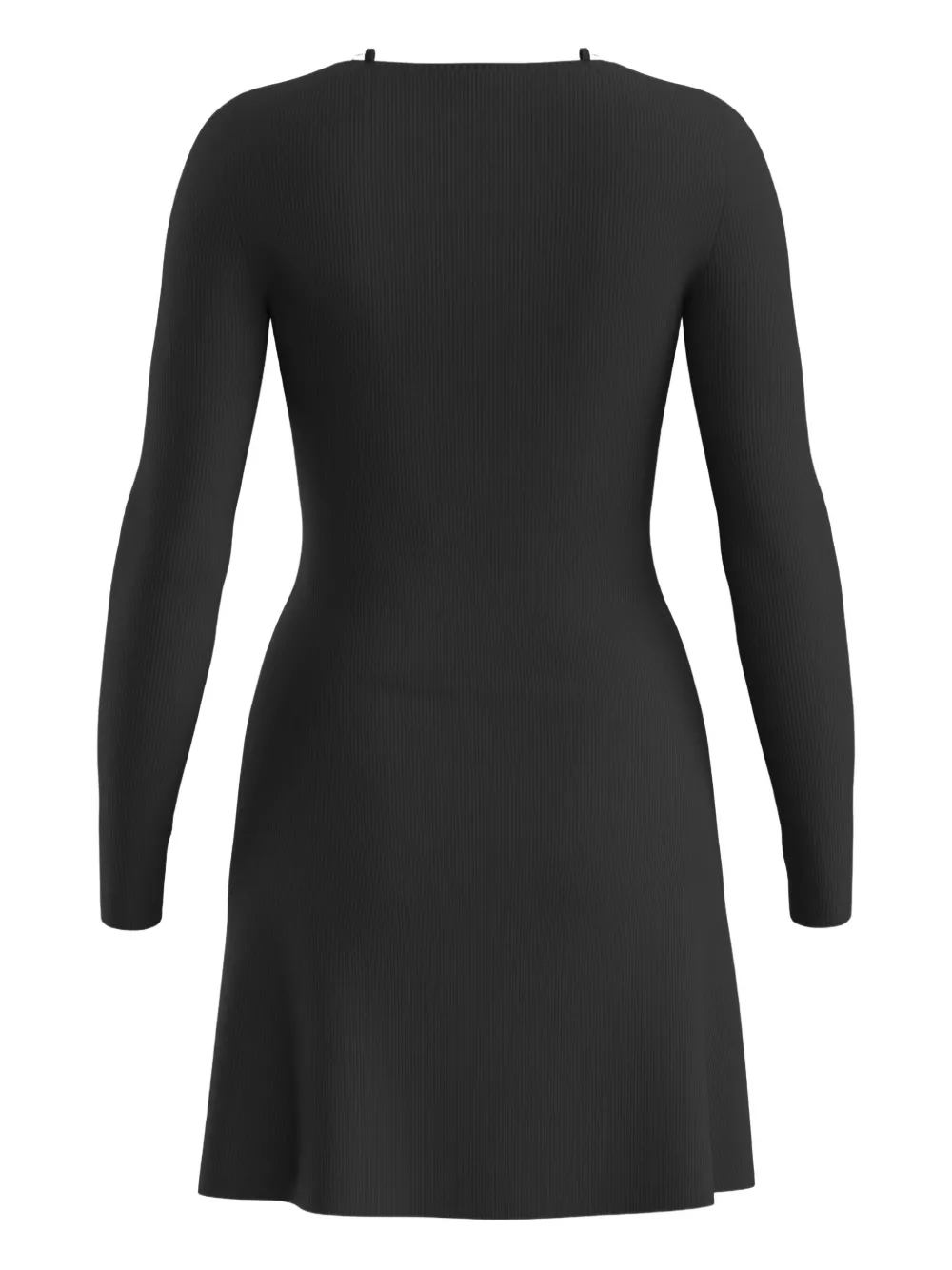 HUGO Mini-jurk met halsketting-detail - Zwart