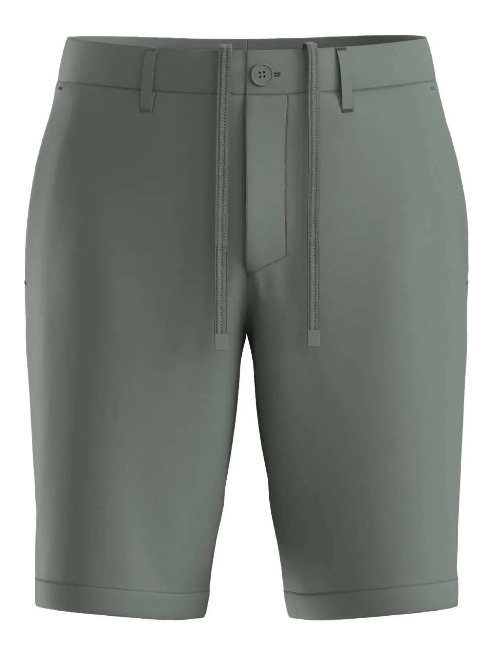 Hugo Boss Button-closure Shorts In Green