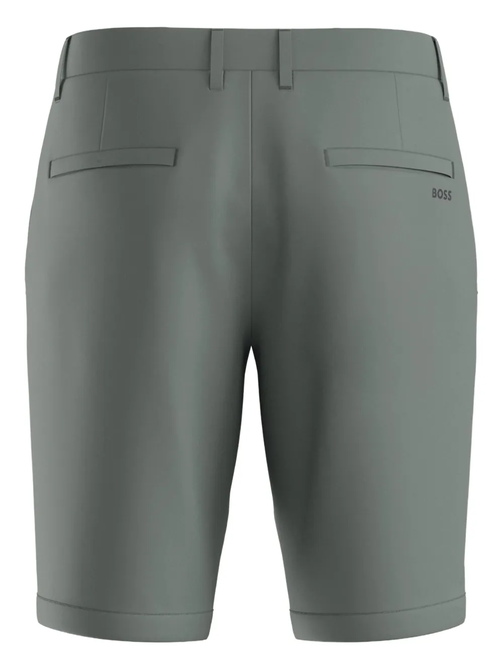 Hugo Boss Button-closure Shorts In Green
