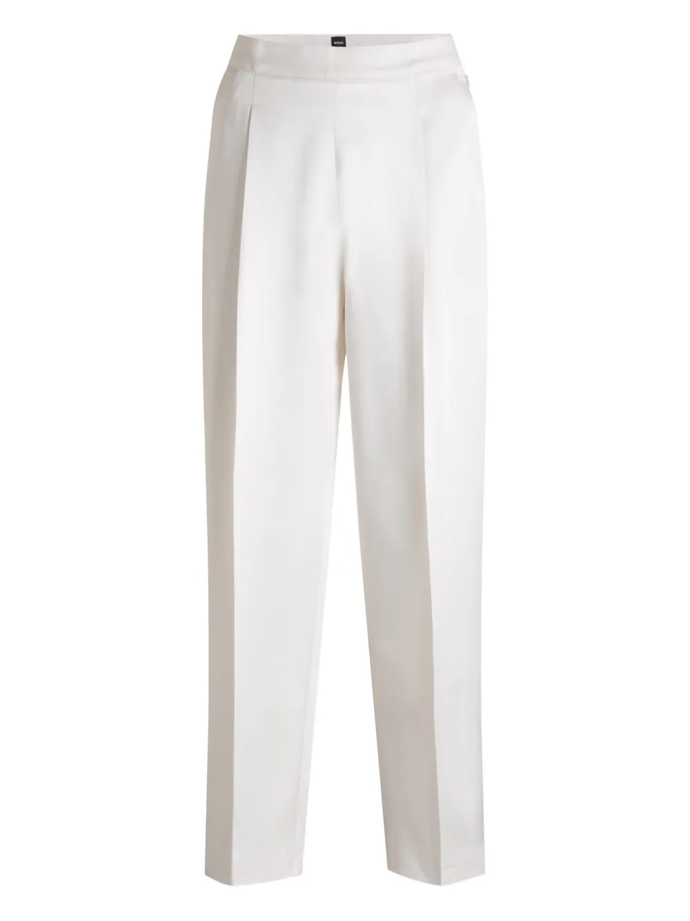 BOSS pleated-front tailored trousers | White | Image 1