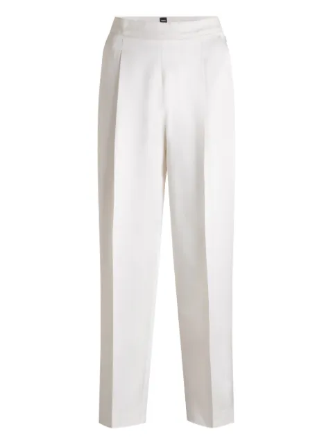 BOSS pantalones de vestir con pinzas