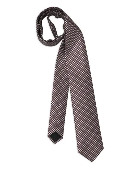 BOSS Gravata com padronagem de poás