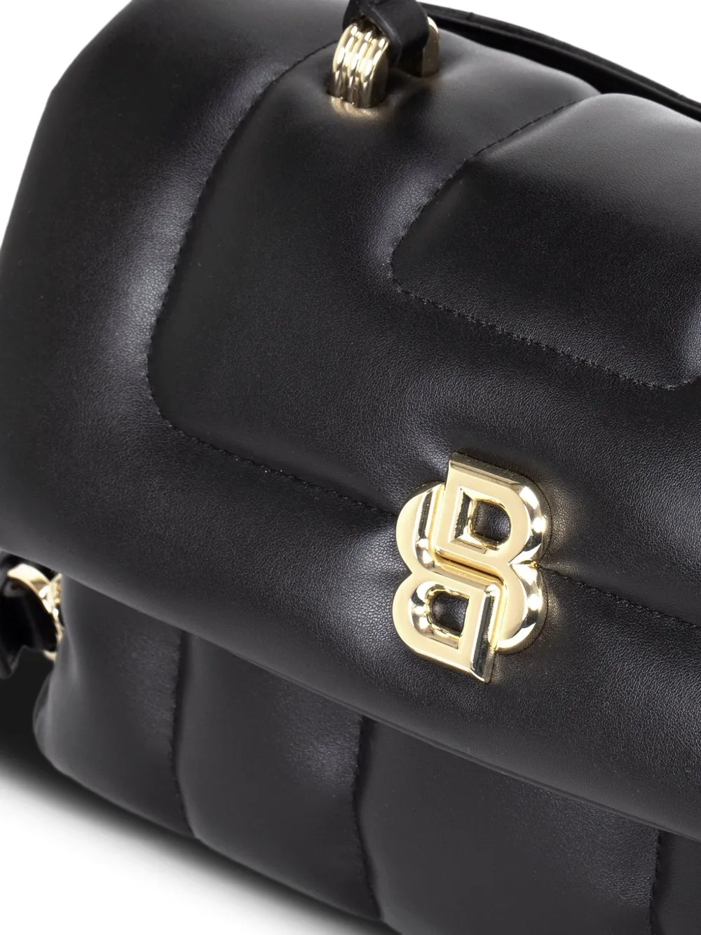 BOSS Gewatteerde shopper Zwart