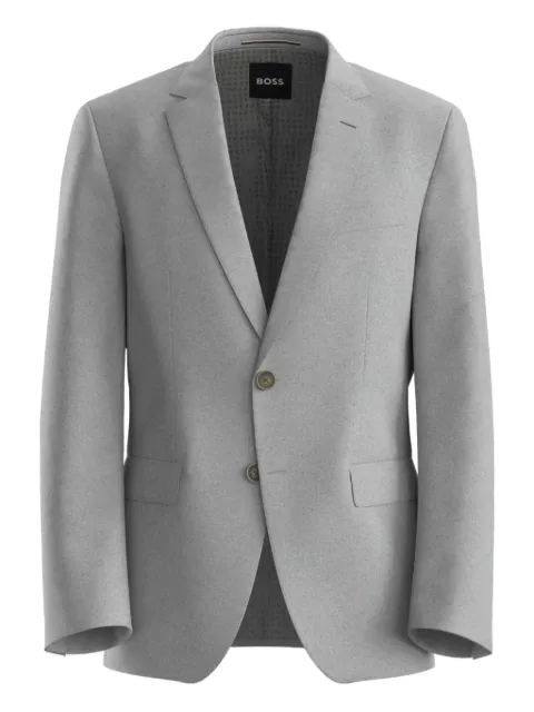 BOSS Blazer de lã com botões