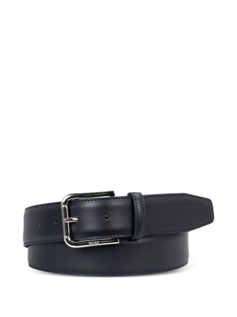 BOSS Cinto de couro com fivela