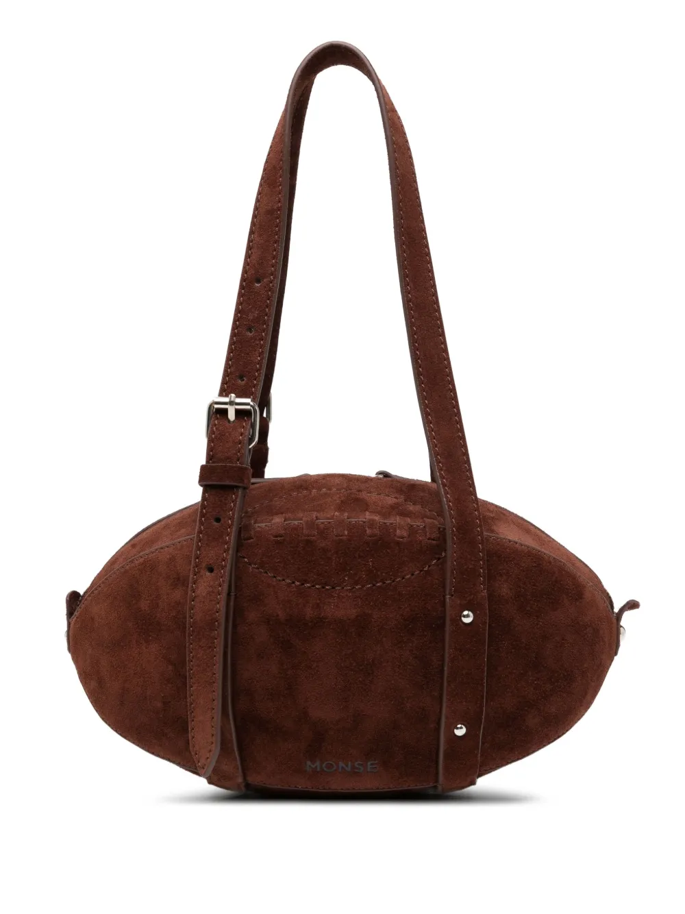 Monse suede football bag | Brown | Image 1