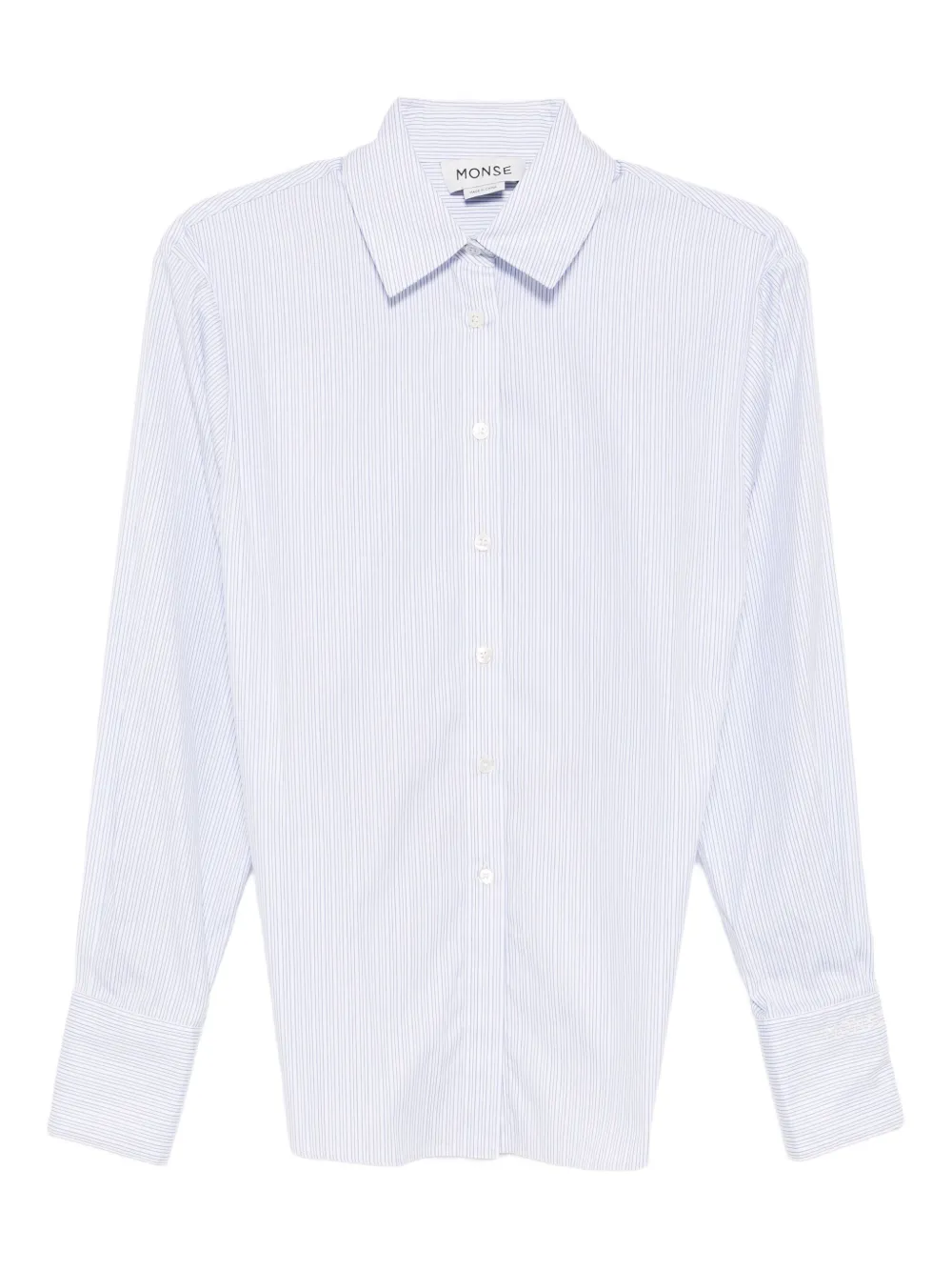 Monse button down with back belt shirt | Blue | Image 1