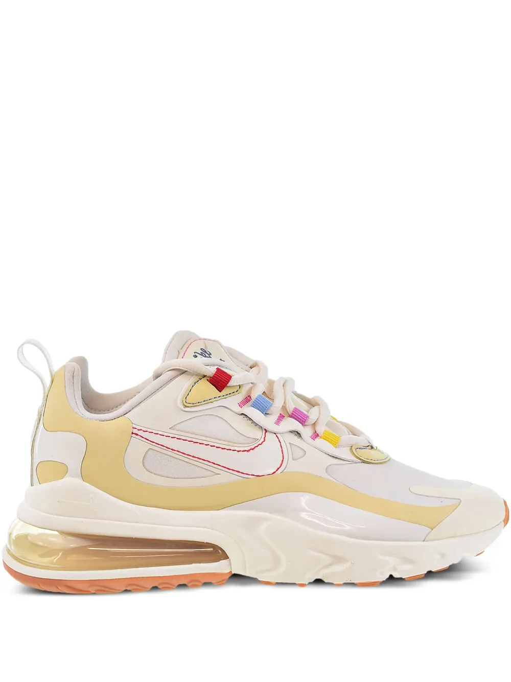 Nike Air Max 270 React "Pale Ivory/Sail/Pale Vanilla" スニーカー - ホワイト Nike Air Max 270 React "Pale Ivory/Sail/Pale Vanilla" スニーカー - ホワイト