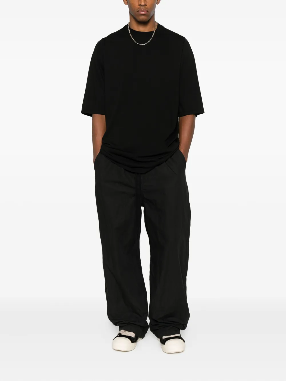 Thom Krom elastic-waist straight-leg trousers | Regular-Fit & Straight Leg Pants | Image 2