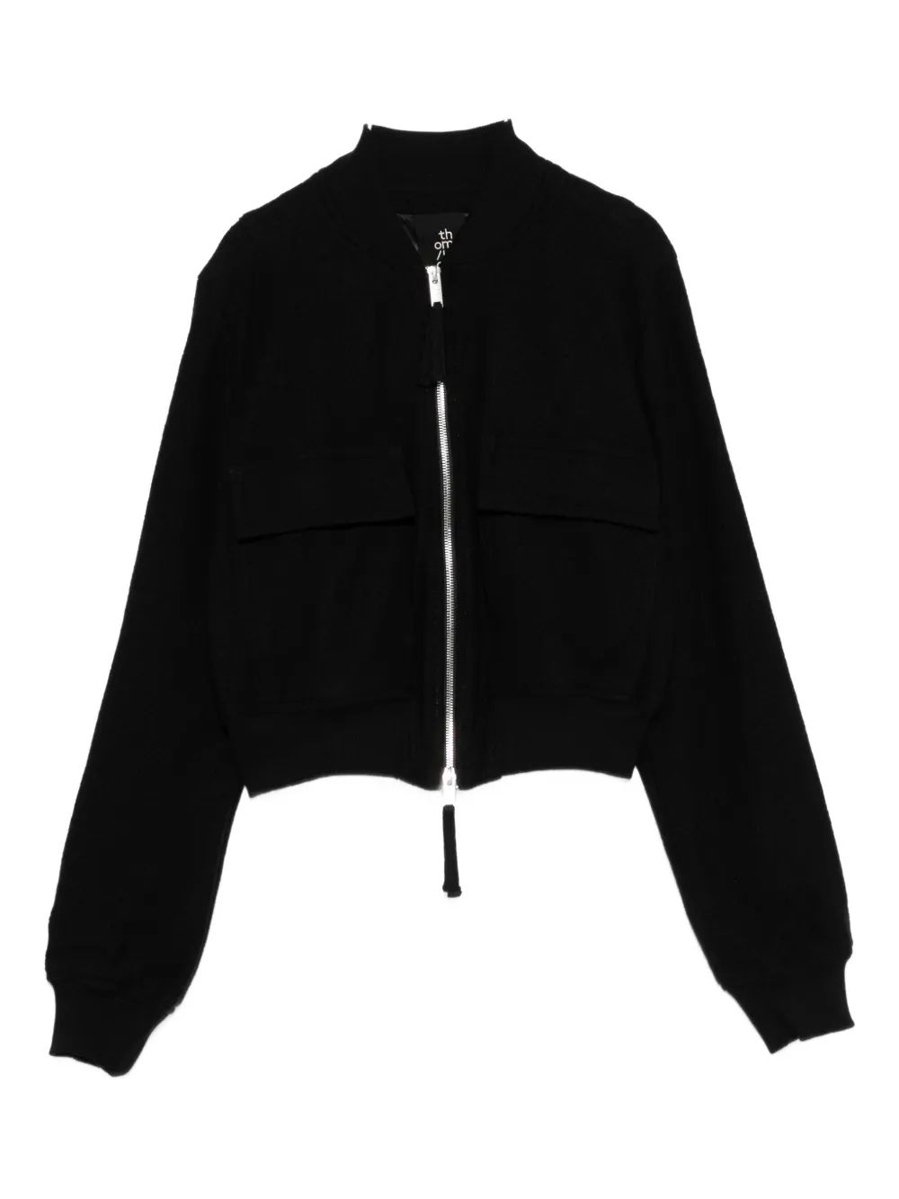 Thom Krom Zip-front Jacket In Black