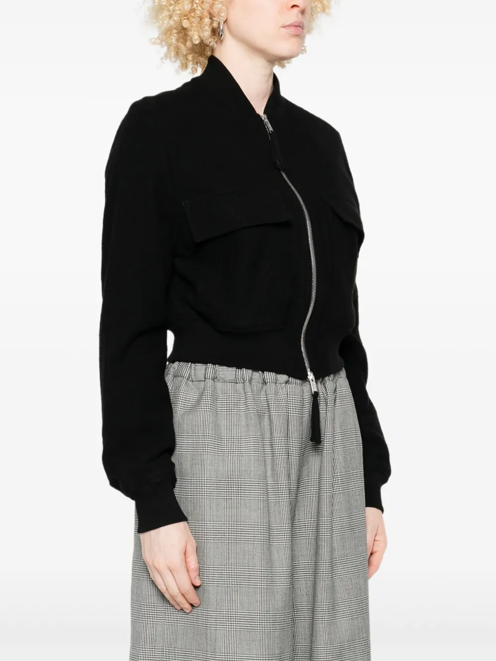 Thom Krom Jack met rits Zwart