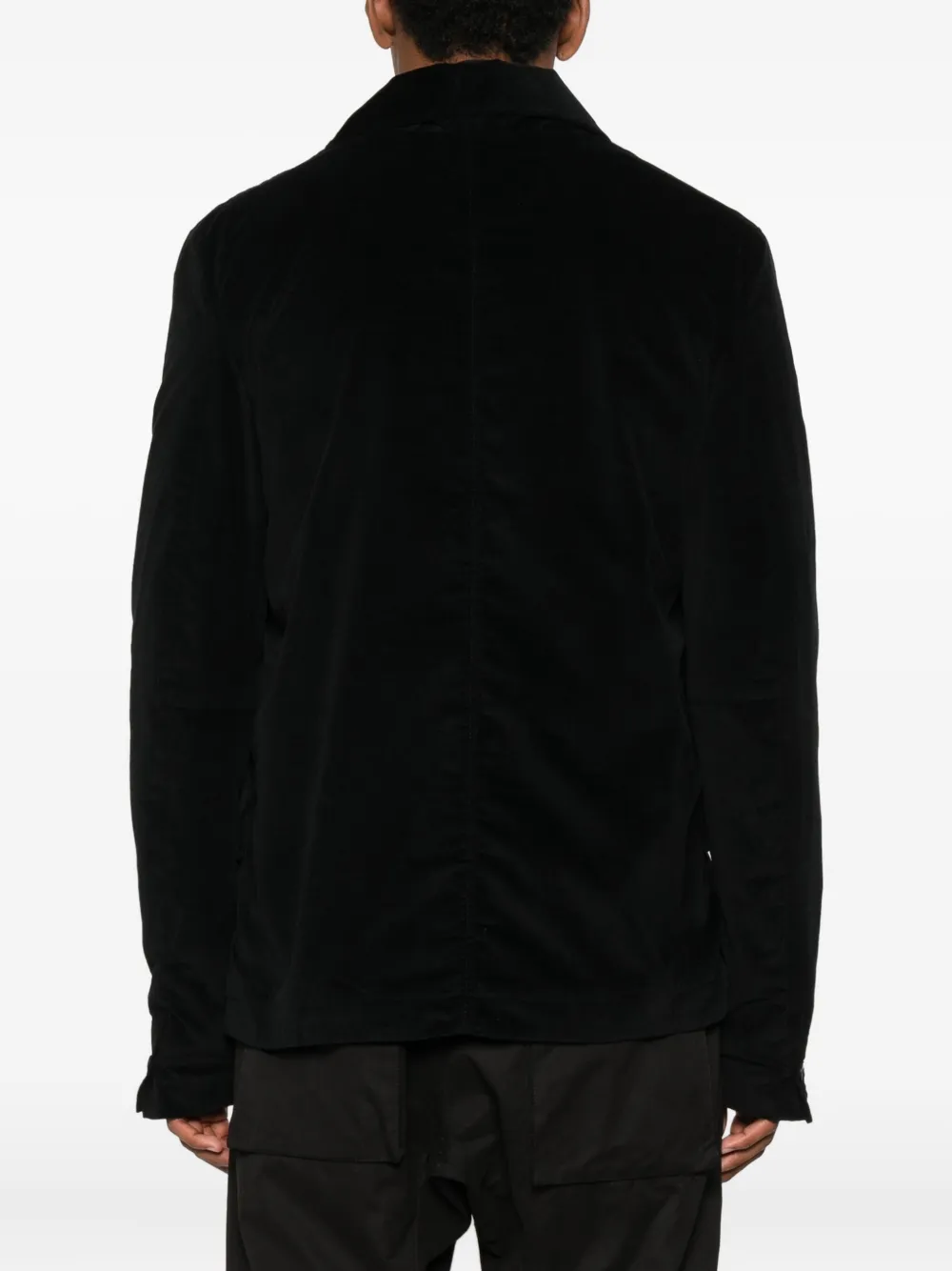 Thom Krom Single-breasted Velvet Blazer In Black