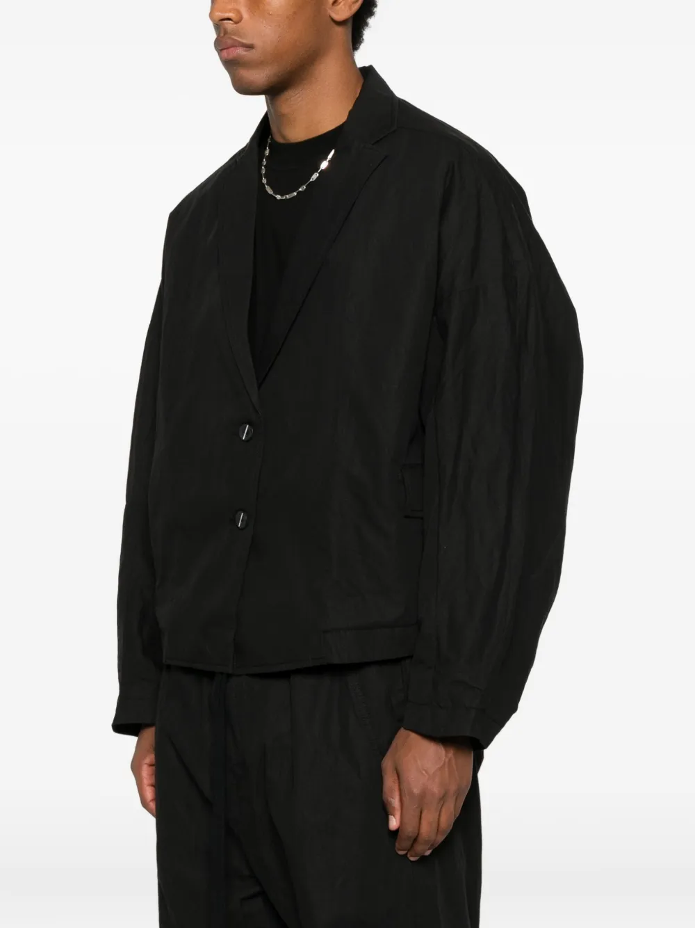 Thom Krom Blazer met enkele rij knopen Zwart