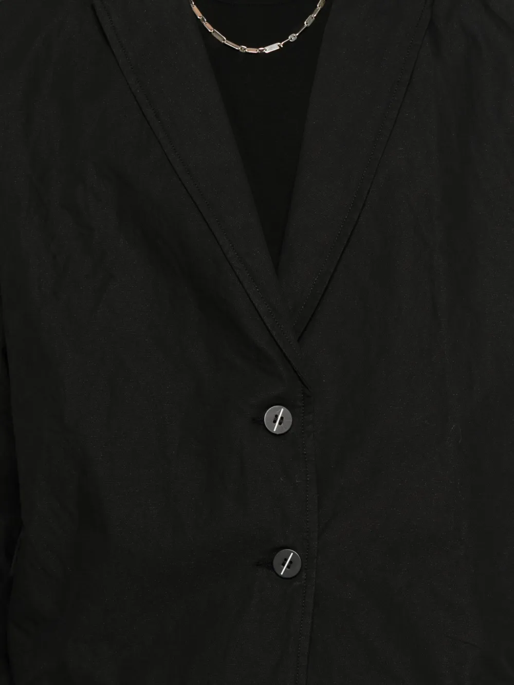 Thom Krom Blazer met enkele rij knopen Zwart