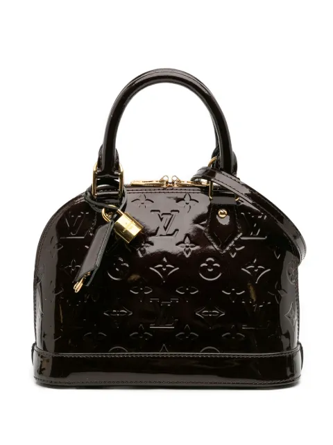 Louis Vuitton Pre-Owned 2013 Monogram Vernis Alma BB satchel