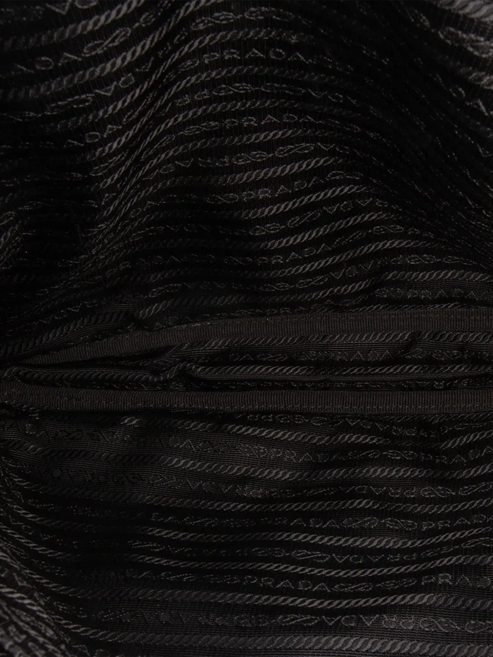 Pre-owned Prada 2013-2025 Quilted Tessuto Crossbody Bag In Black