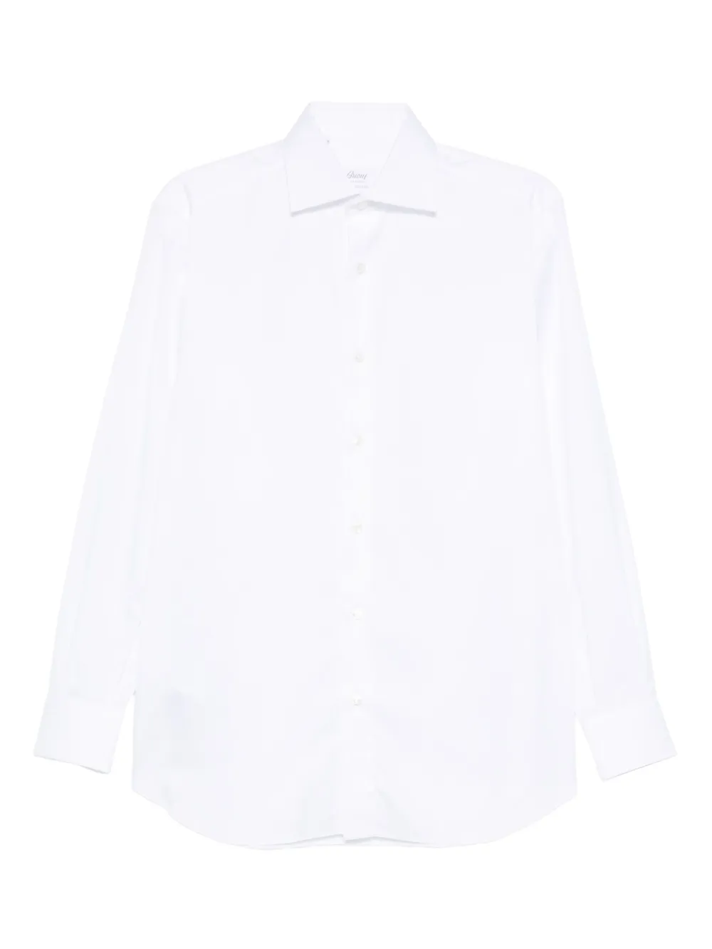 Brioni long-sleeve button-up shirt | White | Image 1