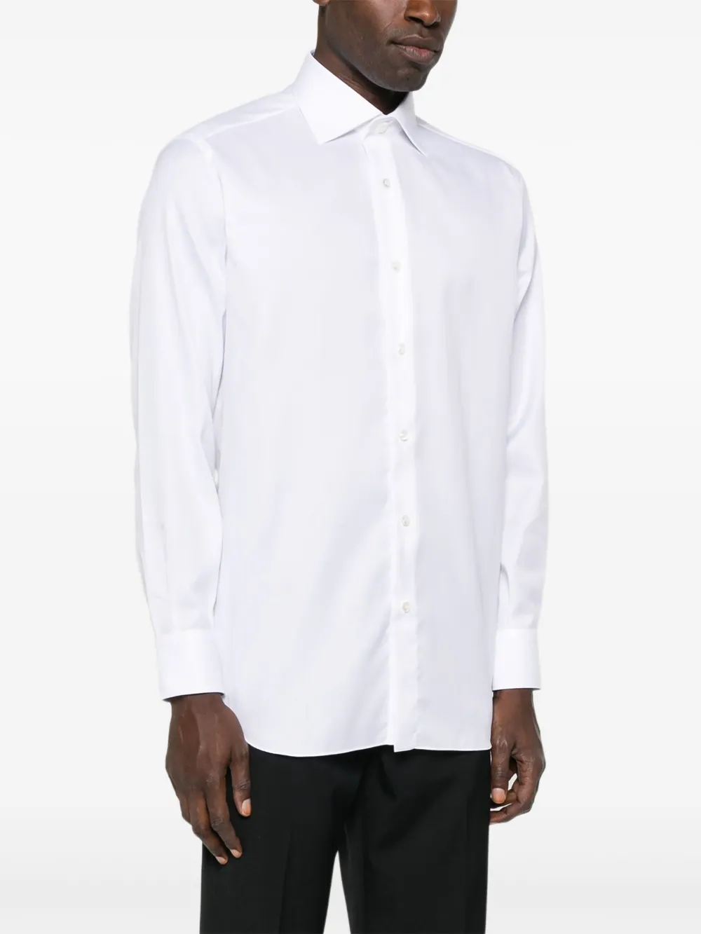 Brioni Button-up overhemd Wit