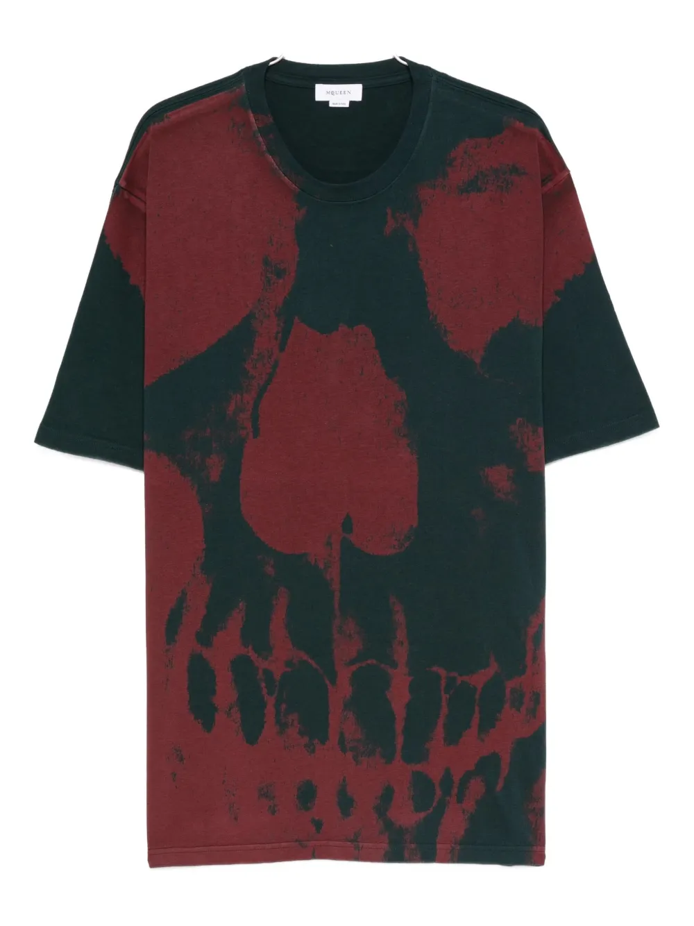Alexander Mcqueen Skull-print T-shirt In Multi