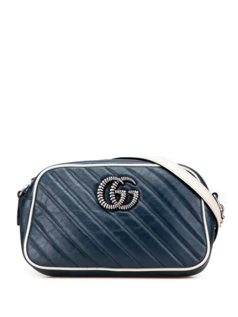 Gucci Pre-Owned 2016-2025 Small GG Marmont Leather Torchon crossbody bag