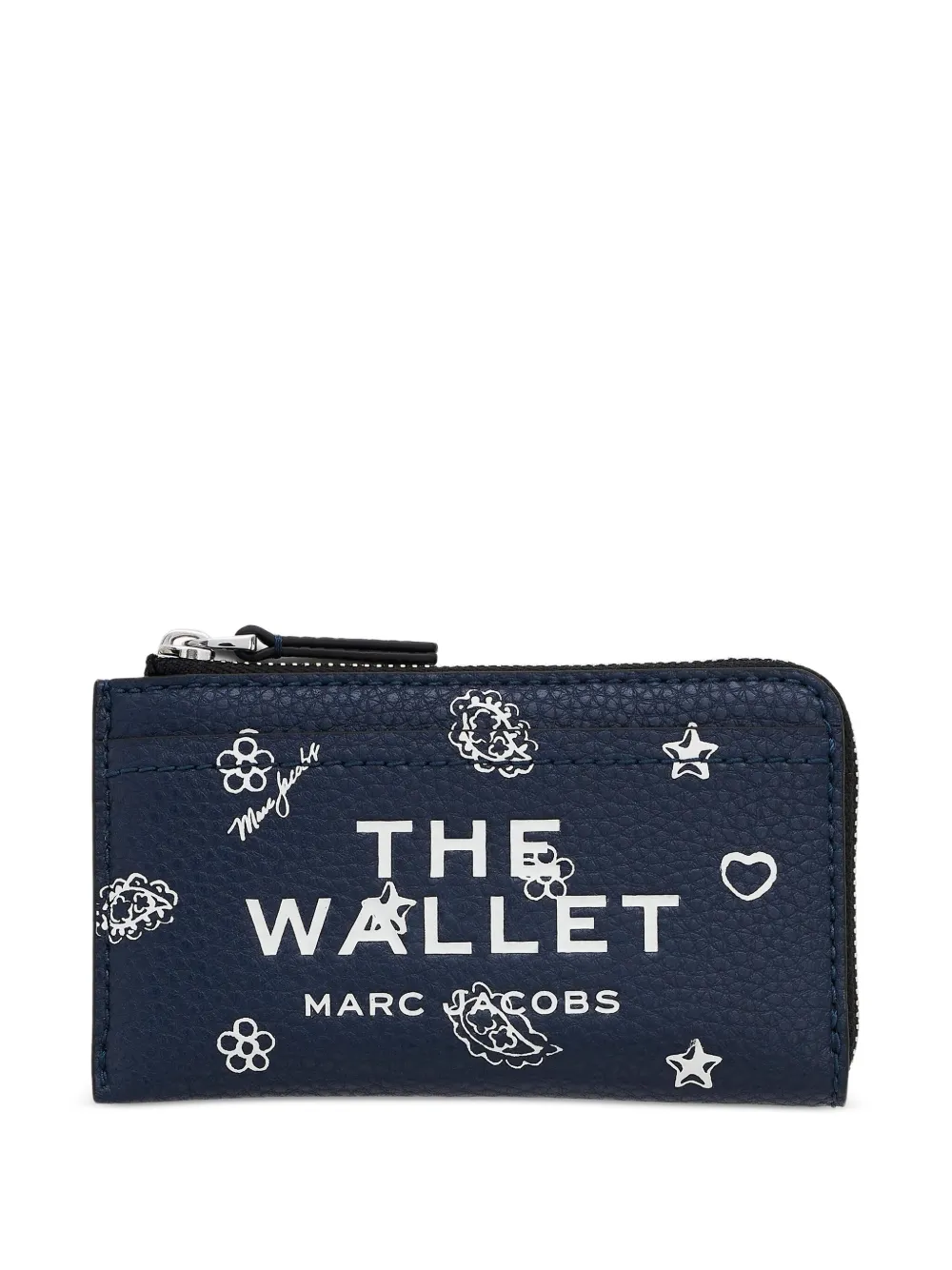 Marc Jacobs ファスナー財布 - ブルー