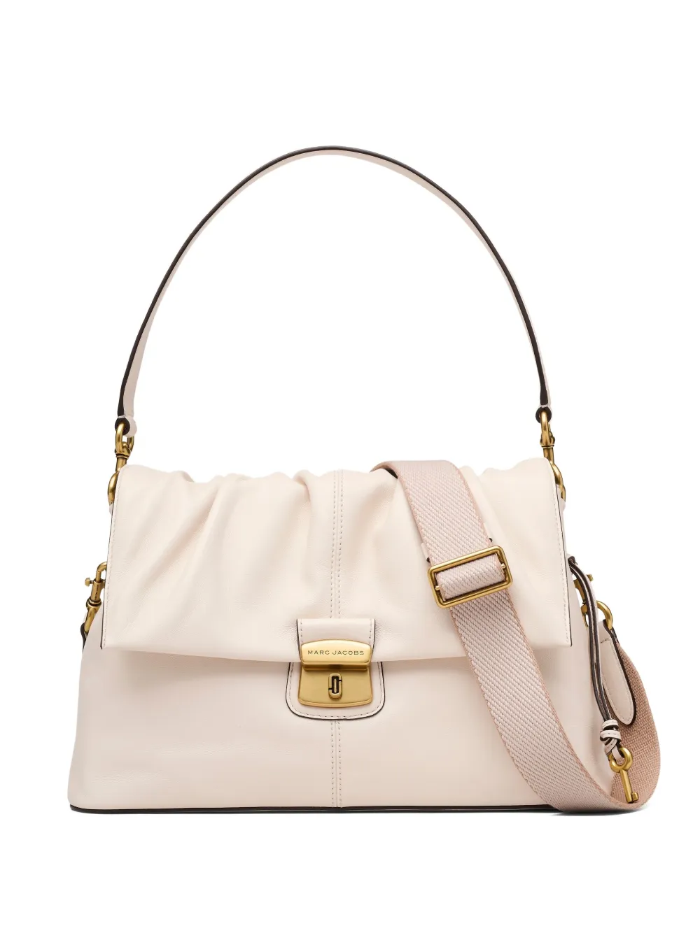 Marc Jacobs Cristina Messenger Shoulder Bag In Neutral