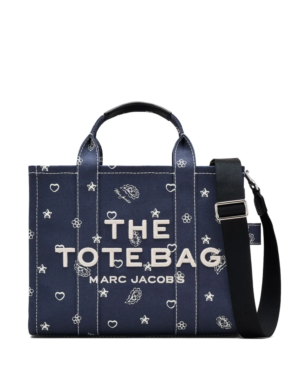 Marc Jacobs Tote バンダナ バッグ M - ブルー