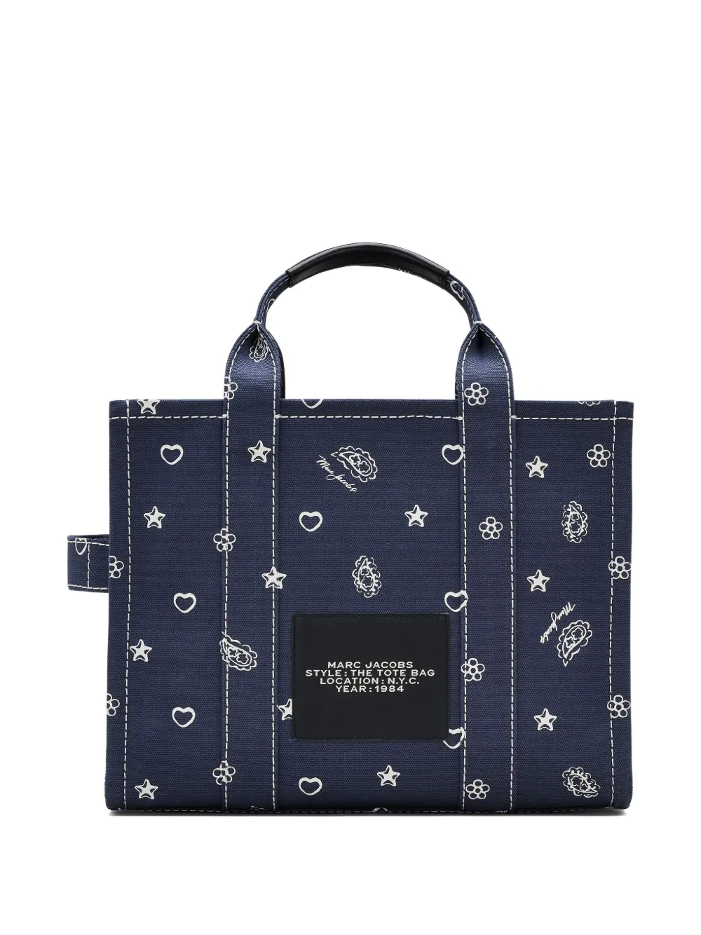 Marc Jacobs Medium Tote Bandana shopper Blauw