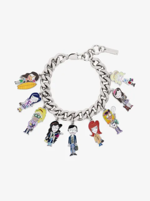 Marc Jacobs charm curb-chain bracelet