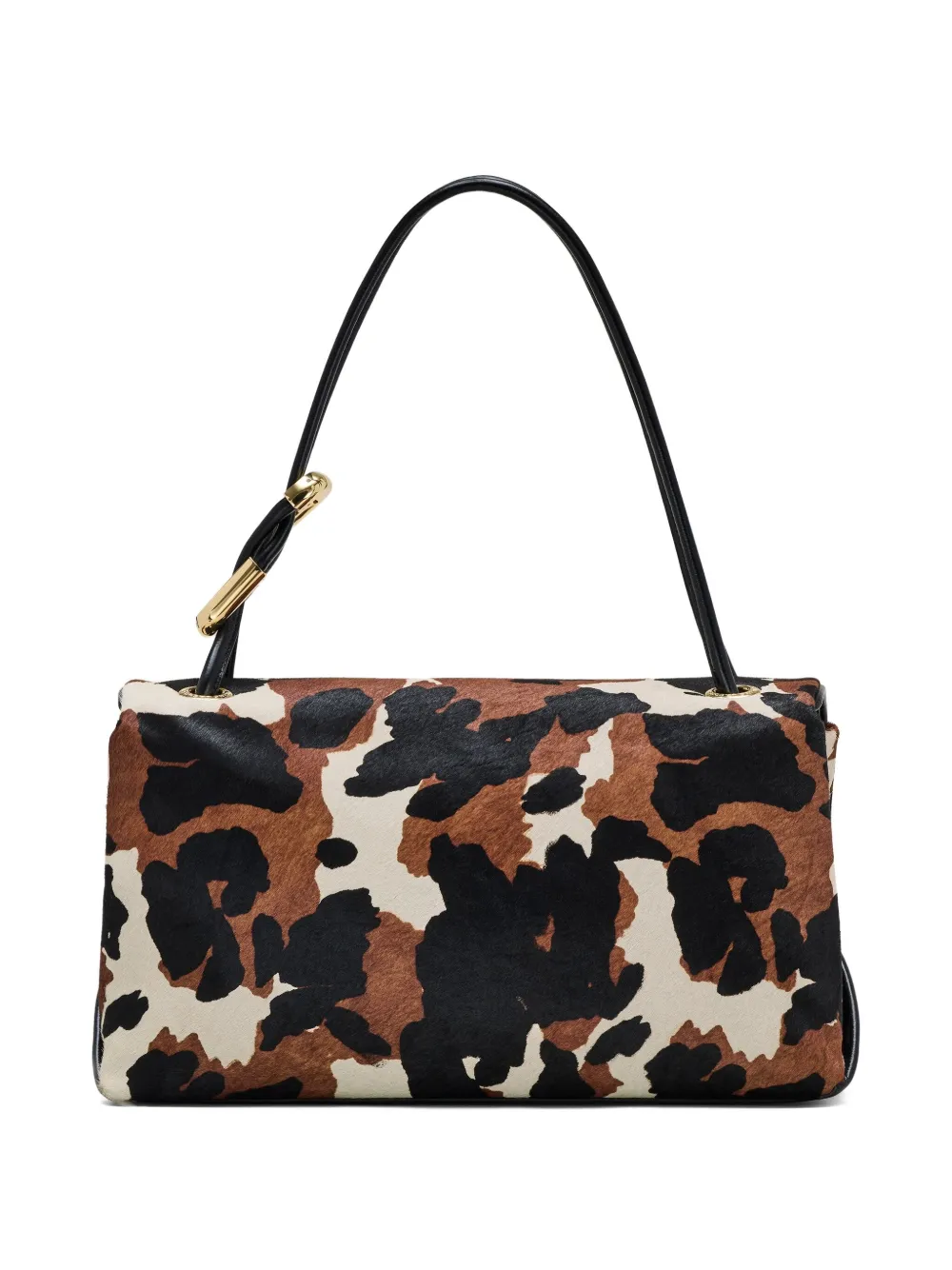 Marc Jacobs Dual grote schoudertas met kalfshaar Bruin