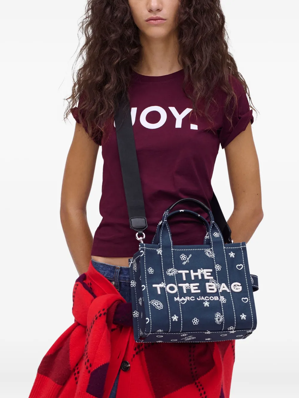 Marc Jacobs Kleine Tote Bandana shopper - Blauw