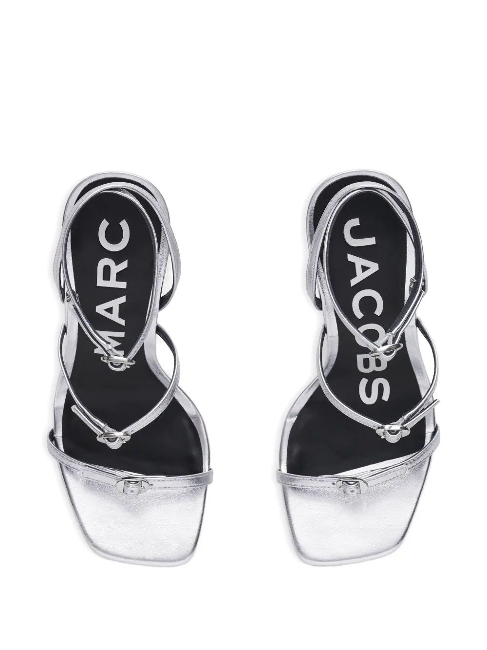 Marc Jacobs Daisy pumps met bandje Zilver