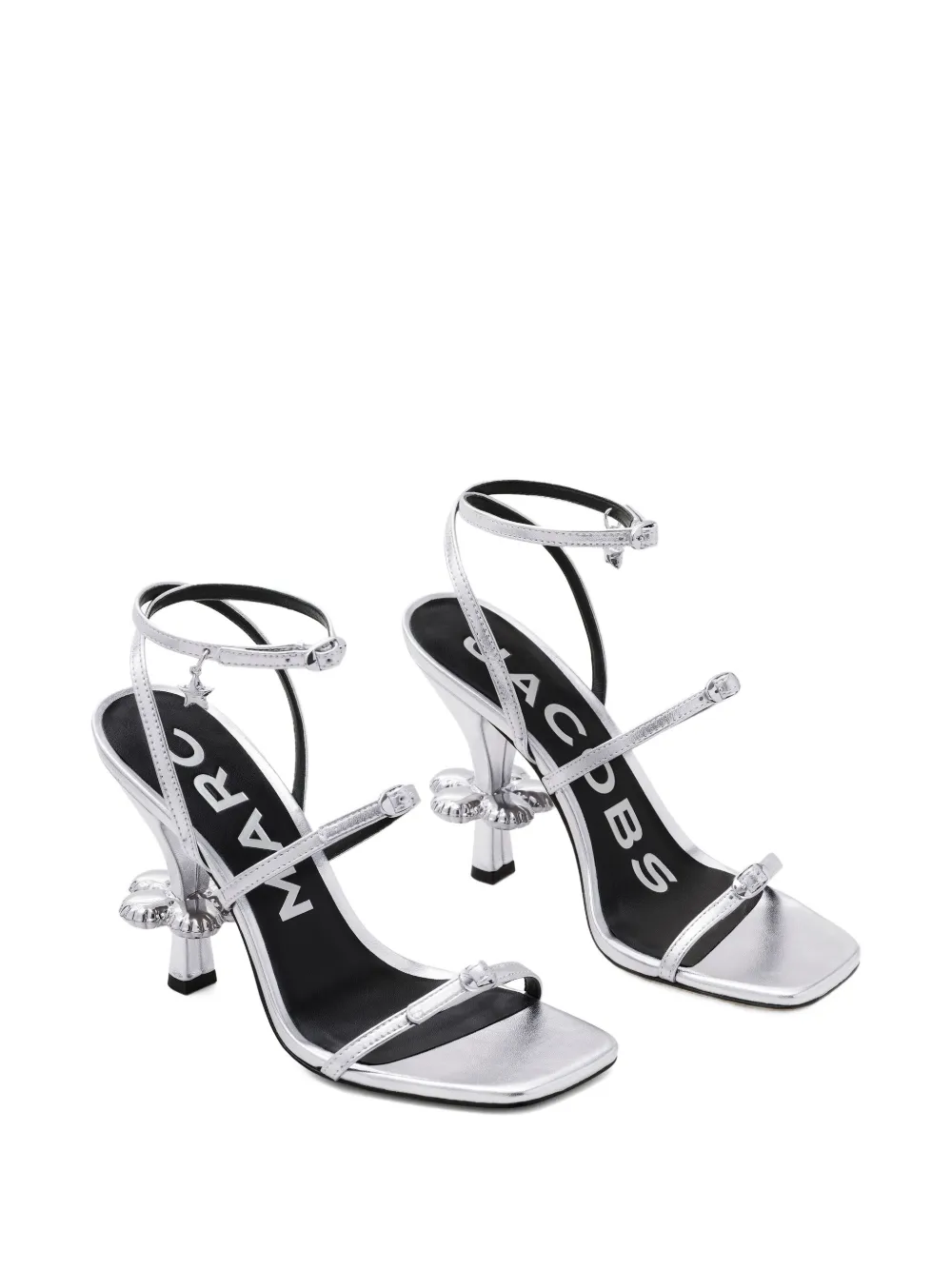 Marc Jacobs Daisy pumps met bandje Zilver