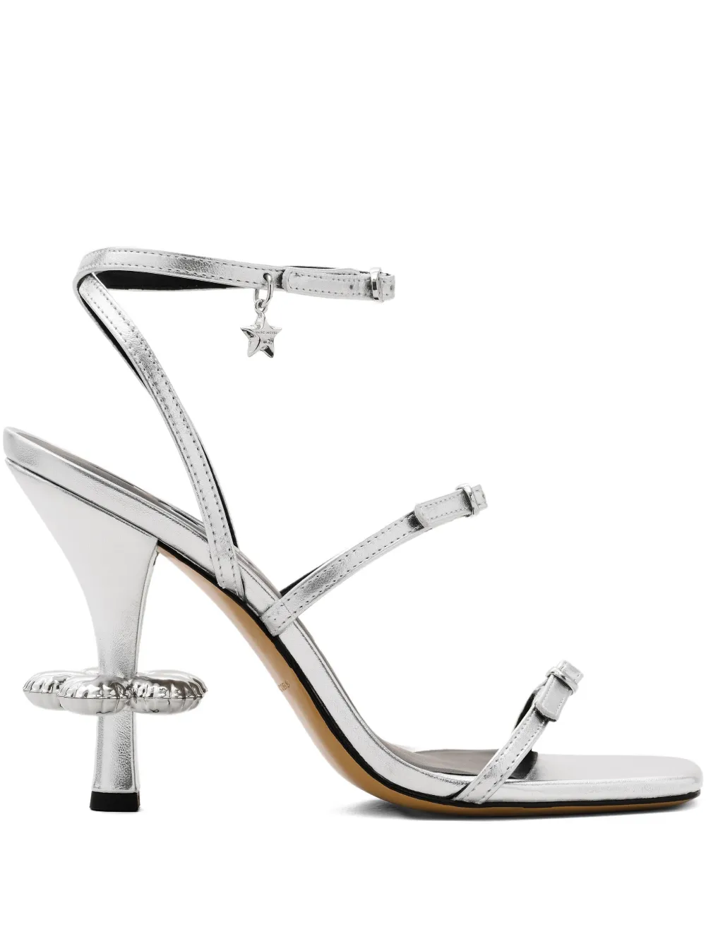 Marc Jacobs Daisy pumps met bandje Zilver