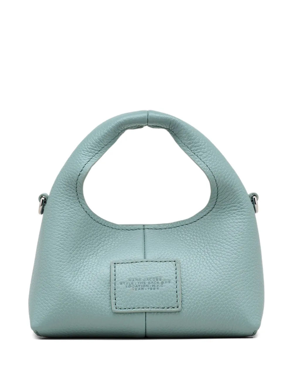 Marc Jacobs Micro Sack Leather Bag In Blue