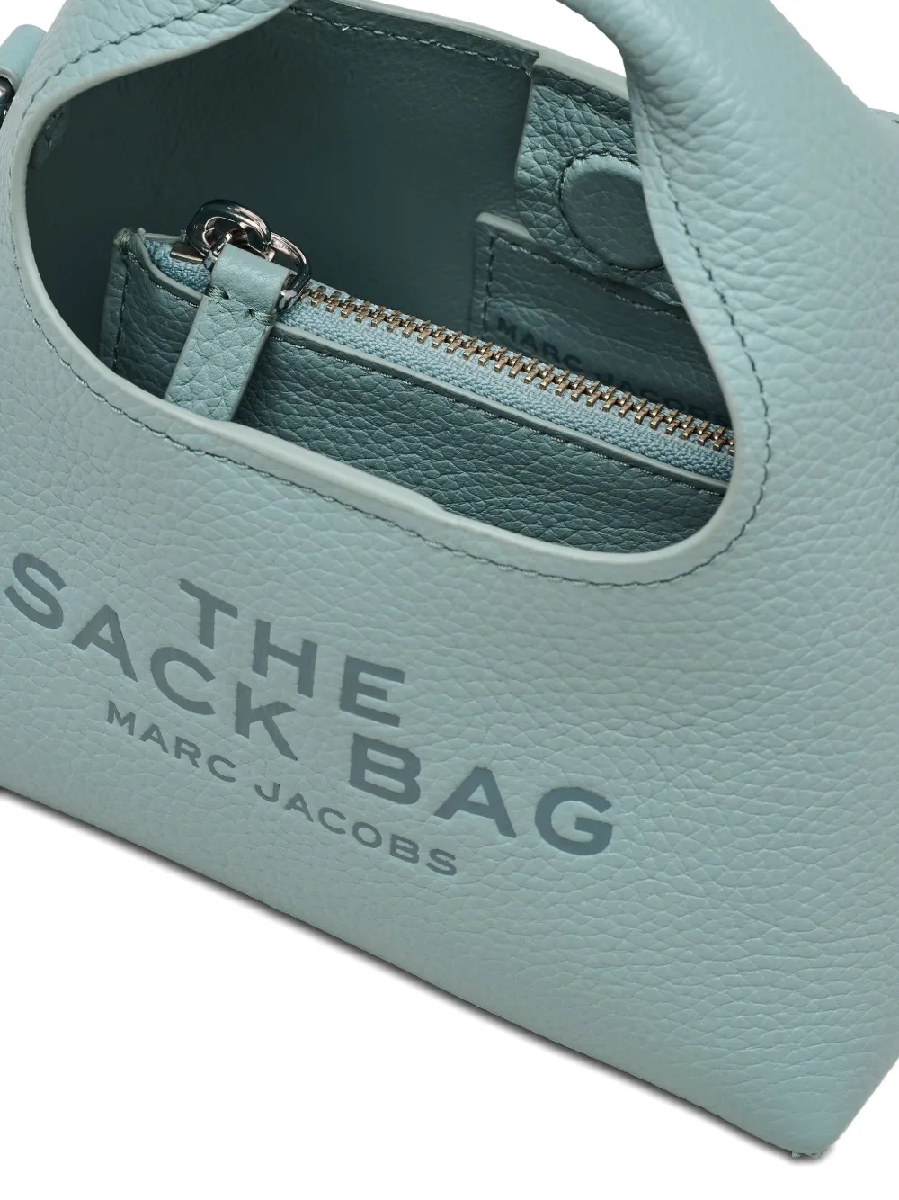 Marc Jacobs Micro Sack Leather Bag In Blue