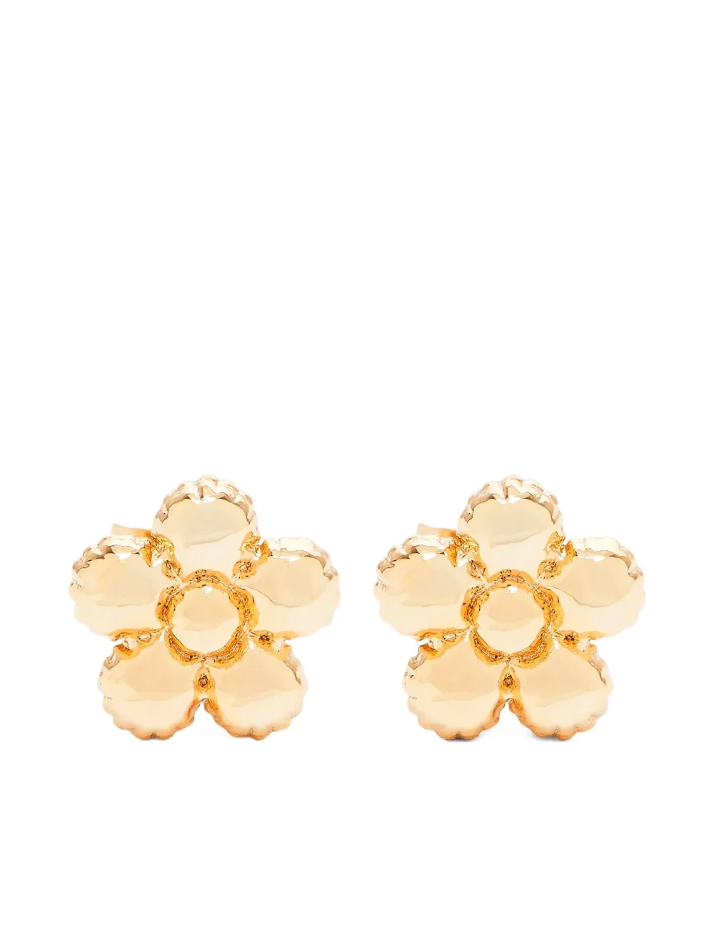 Marc Jacobs Daisy Balloon Stud Earrings In Gold