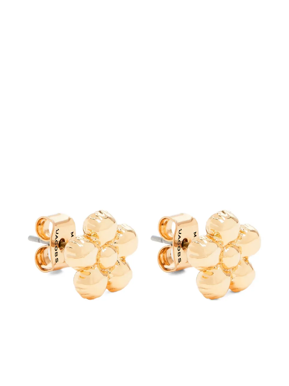 Marc Jacobs Daisy Balloon Stud Earrings In Gold