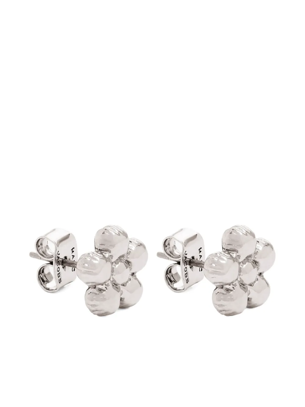  Marc Jacobs Daisy Balloon Stud Earrings - Silver 
