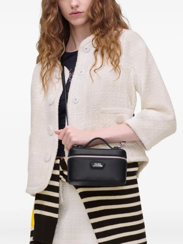 Marc Jacobs ザ EW バニティ レザーショルダーバッグ | ブラック