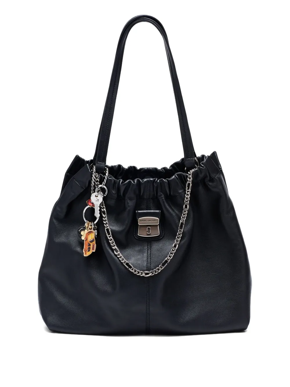 Marc Jacobs The Trinket Metal Cluster Bag Charm In Metallic