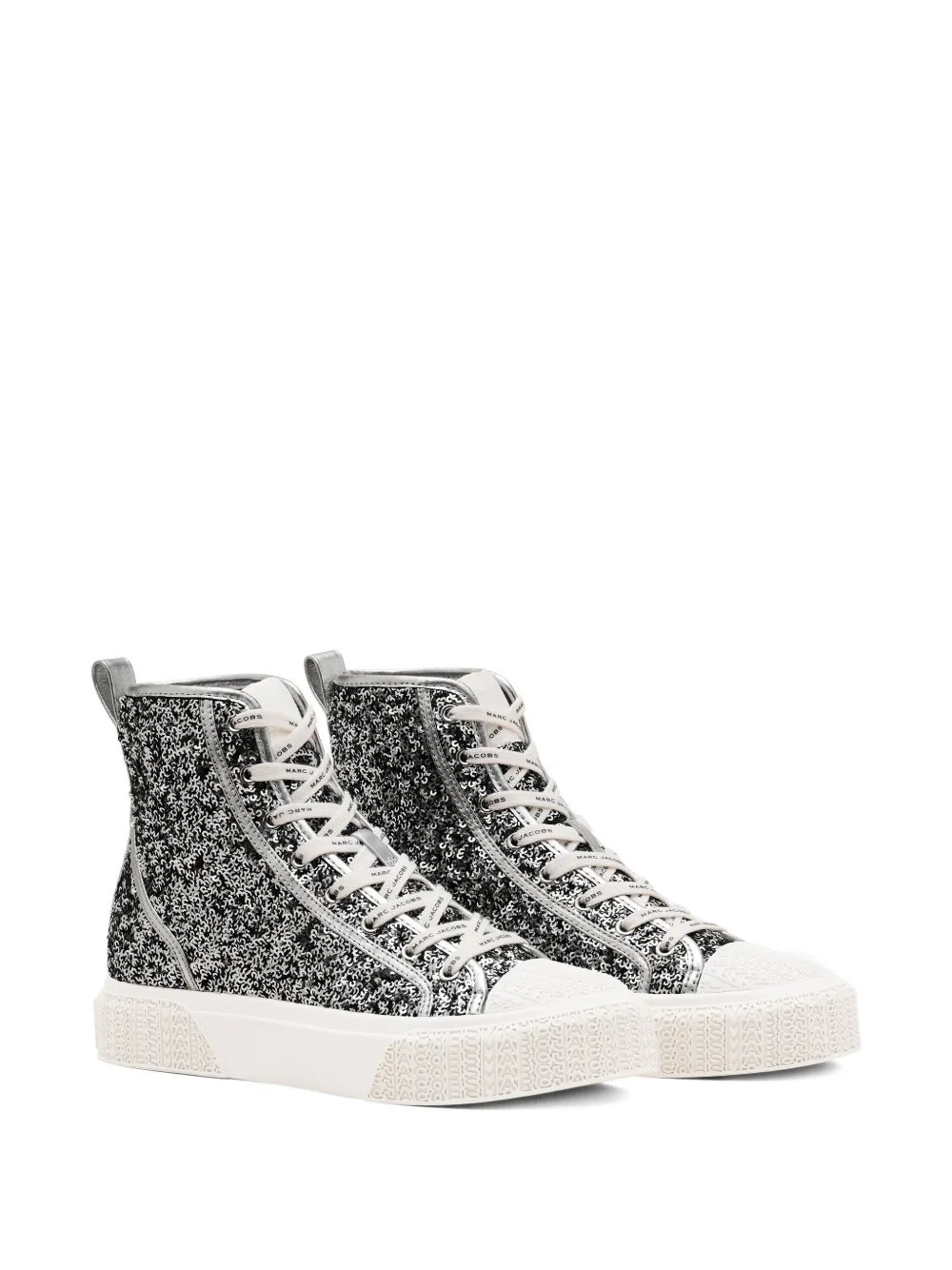 Marc Jacobs High-top sneakers - Zilver